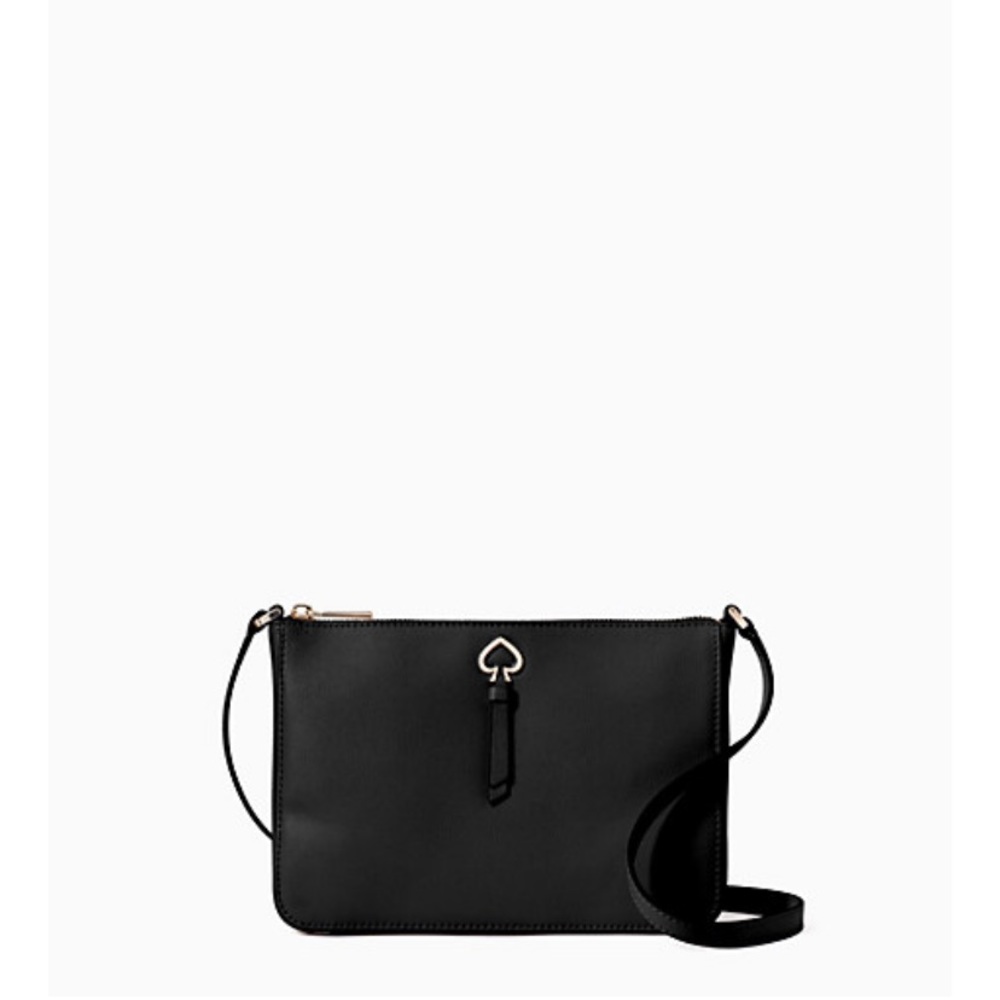 ✨HP✨NWT kate spade black adel medium top zip crossbody